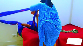 Hot Mom Tied up Stepson's Hand and Give Him Rough Fuck When Husband Not at Home