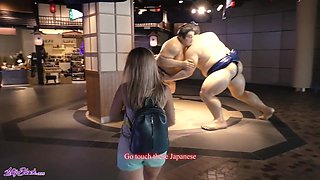Young blonde shares intense remote vibrator fun