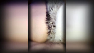 Uncensored  -man records  Beautiful Latina neighbor in the shower - And he fucks her very hard .