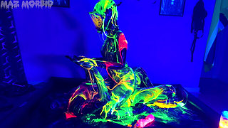 Uv Wet and Messy Gimpy Double Fisting with Patricia X