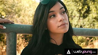 College Vixens Savannah Sixx and Gia Derza Strip Naked by the Pool, Slam Wet Pussies and