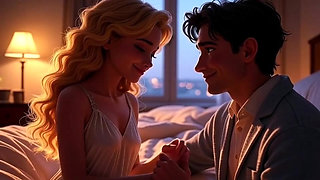 Indian Desi Bedroom Romantic Kiss 3d Ai