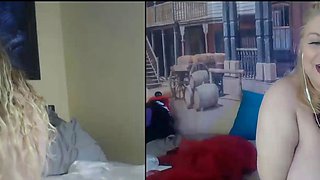 Slutty amateur flashing her big boobs in the backseat