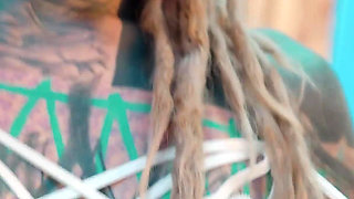 Hard Anal Fuck for Tattooed Girl - Balls Deep Assfuck for Goth Slut - ATM, Facial