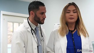 Hot And Beautiful Nurse Enjoys Hardcore With Doctor With Kimmy Granger