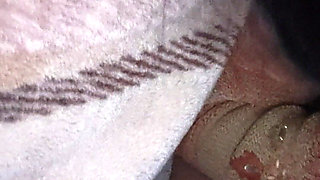 Romantic Passionate Blowjob by Cheating Wife to Her Lover in Night