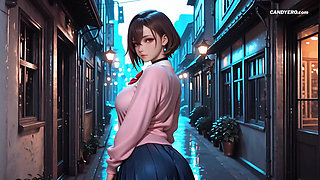 Momo Ayase Girl Hardcore Anal Sex & Inside Ass Cumshot ( AI Generated )