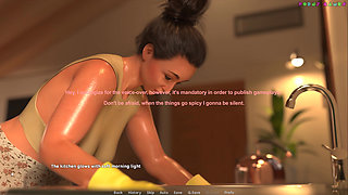 Exibitionist Wife by Wihte Foam - Shower Sex with Stepmommy, Naked Yoga 5