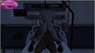 Car Toon - Paradis Celeste Episode 4 Season 1 : Nurse. Dirty Talk French Canada