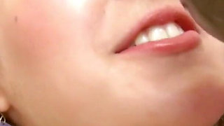 Horny teen takes the chance that her step sister is gone and seduces her boyfriend