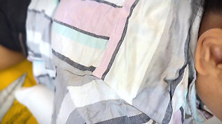 Hot Big Ass & Huge Boobs Short Jeans & Shirt Wearing Sexy Friend's Wife Make Me Seduce to Fuck Her