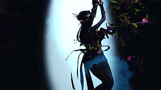 Dark Fairy Fuck the Fat Man - 3D Animation