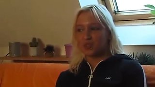 Blonde Stunner Doing The Casting Couch