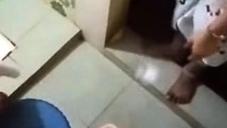 Indian Wife Giving A Fantastic Blowjob After Bathing Her