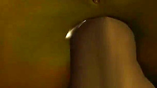 Green monster Ogre fucks hard a horny female goblin Arwen in the enchanted forest