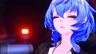 Genshin Impact - Ganyu Late Night Office Pleasure - 3D Hentai Animations