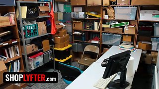 Shoplyfter - mischievous babe Alex Harper uncovers her Tight Pussy and round jugs to lp officer