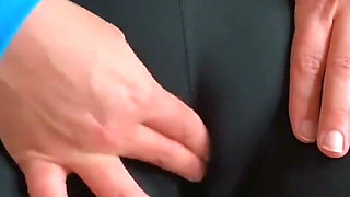 I Play with My Thong and My Cameltoe After the Gym