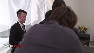 Intense Jav Seduction Busty After A Hard Day At The Office - Yuki Maeda, Yuuna Hoshisaki And Rina Mayuzumi