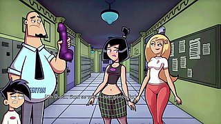 Amity Park star gets rewarded with a mouthful of pleasure