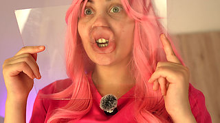 Silly Face Fetish and Pignose in Glass