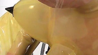 Connected to My Piss Bag and Milked by the Machine