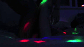 Romantic Couple Almost Break Bed and Camera in Sex Party