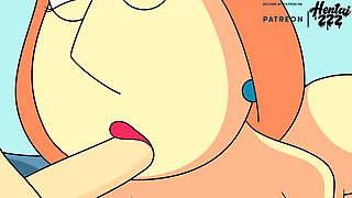 Family Guy Lois Griffin and Glenn Creampie Full Video