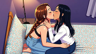 Venus and Carol Licking Each Other's Feet