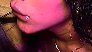 Two Sexy and Naughty Brunettes Inviting a Voyeur for a Threesome