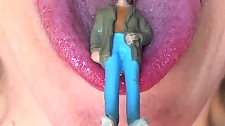 Amateur blowjob close up