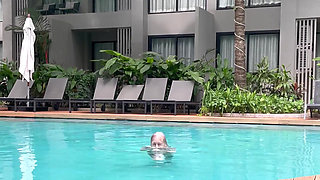 Can’t Live a Day Without Swimming in the Pool, Kinda Got Used to It ) Down to Join Me This Weekend?