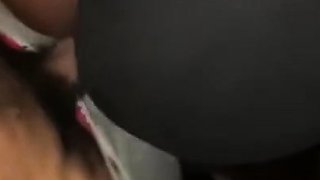 Pretty Ebony Fucked With Big Cock And Facial
