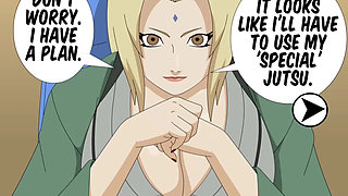 Milf Paid the Bill with her Huge Tits- Hentai Gameplay