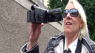 Sexy Blonde French MILF Rides Dick in Homemade Video