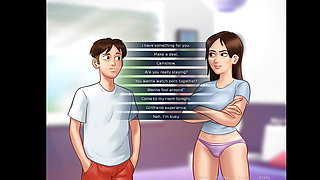 Summertime saga - Horny Step bro Accidentally Cum Inside Stepsis Animated Porn Compilation
