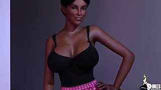 MILF StepMom Blackmailed by BBC Boss for Blowjob - Big Ass PAWG Fucked Hard