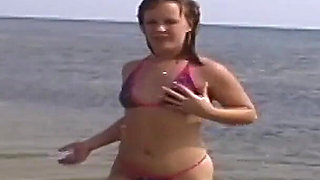 Wild Public Exhibition with Petite Spinner Freak