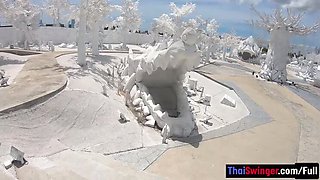 Cherry Lee Footjob: Big Ass Thai Amateur Girlfriend Fucks Hard