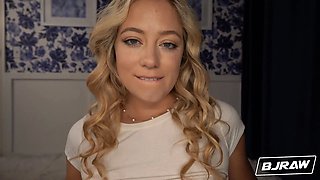 Bjraw River Lynn gets the facial cumshot shes been waiting for