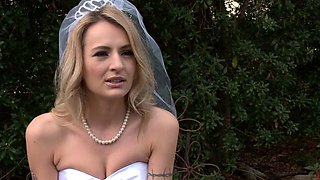 Natasha Starr - Filthy Whore in White Defiled on her