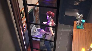 Hot 3D Cartoon Threesome with Busty Girls and Multiple Cocks - Uncensored Hentai Sex!