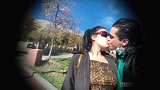 We Almost Got Caught on the Bus Giving Blowjobs and Flashing Tits