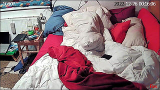 Caught Masturbating Before Going to Sleep