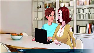 Summertime saga, cartoon movie, visual novel