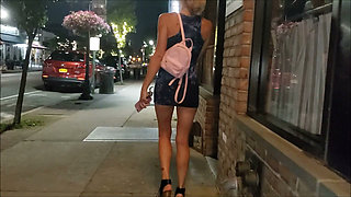 Street MILF No Panties