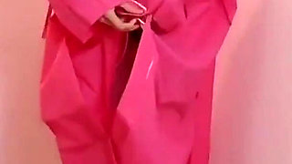 White Silk Raincoat Tape Restraint