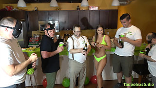 Kendra Heart Gangbang at a Live Party