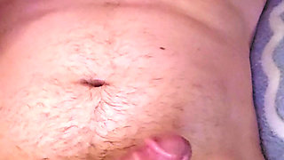 Massive cum on me after jerking