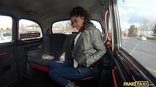 Scarlet Rebel's Wild Spanish Passion in Taxi